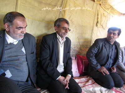 بازدید از منطقه عشایری گندمکار با حضور قائم مقام سازمان