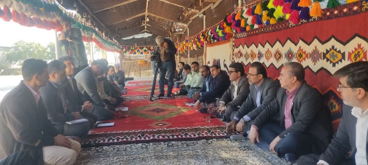 نشست شورای عشایری در بخش بوشکان دشتستان
