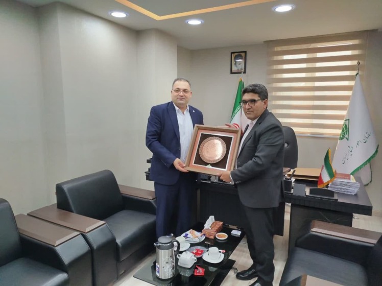 دیدار مدیر شعب بانک کشاورزی استان بوشهر از مدیریت امورعشایر استان