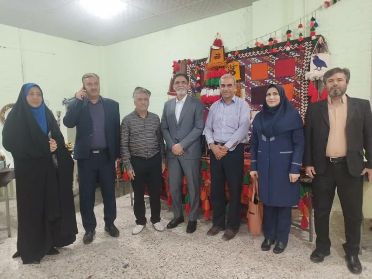 برگزاری نمایشگاه توانمندیها و دستاوردهای زنان عشایری و روستایی شهرستان دشتستان