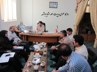 جلسه بررسي مسائل و مشكلات سايت اسكان عشاير دشت پلنگ