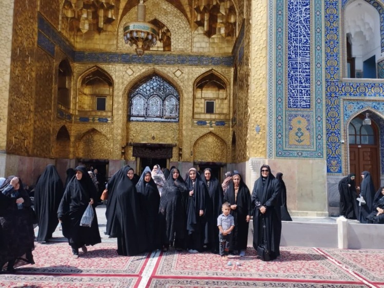 اعزام ۶ نفر از بانوان فعال عشایری استان بوشهر به اردوی زیارتی مشهد مقدس